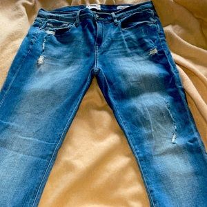 FRAME BRAND NEW WITHOUT TAGS light blue size 34 frame skinny ๐